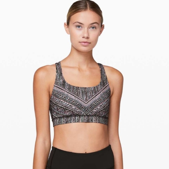 Lululemon Energy Bra tribal pace - Picture 7 of 8